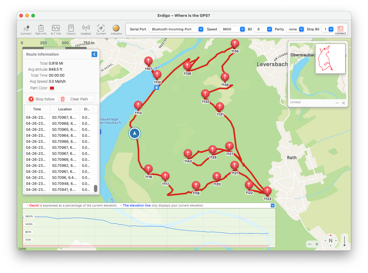 Erdigo Route Tracking