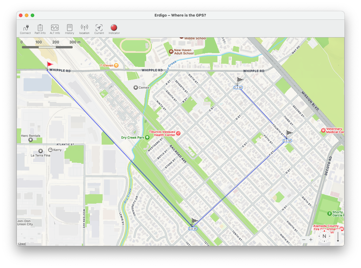 Erdigo Distance Measurement